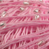 Pink- Transparent Beads