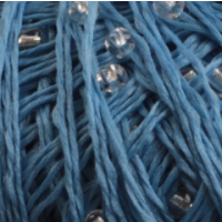 Blue- Transparent Beads